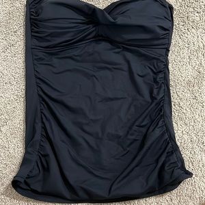 Strapless bikini tank